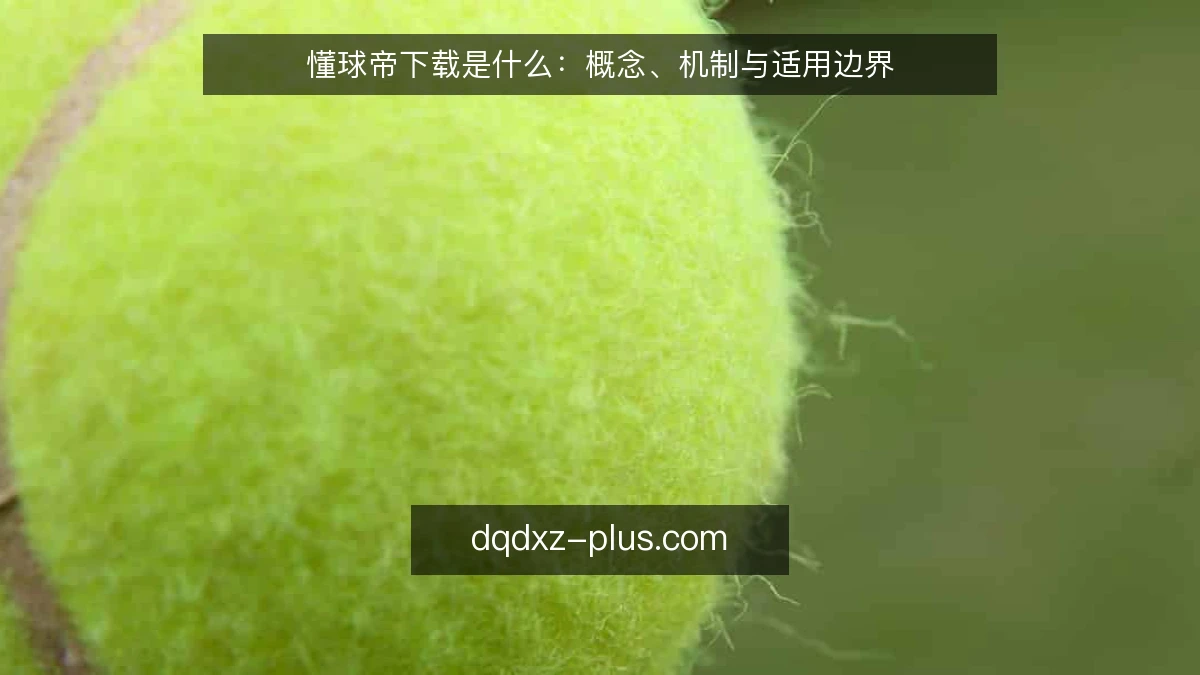 懂球帝下载是什么：概念、机制与适用边界